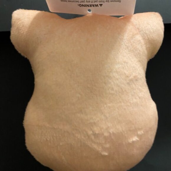Pig PLUSH DOG Toy With Its Tongue Out - Picture 3 of 6